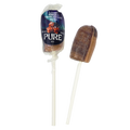 Pure Super Salty Caramel Flavoured Salmiac Lollipop 12g