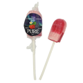 Pure Wild Strawberry Flavoured Salmiac Lollipop 12g
