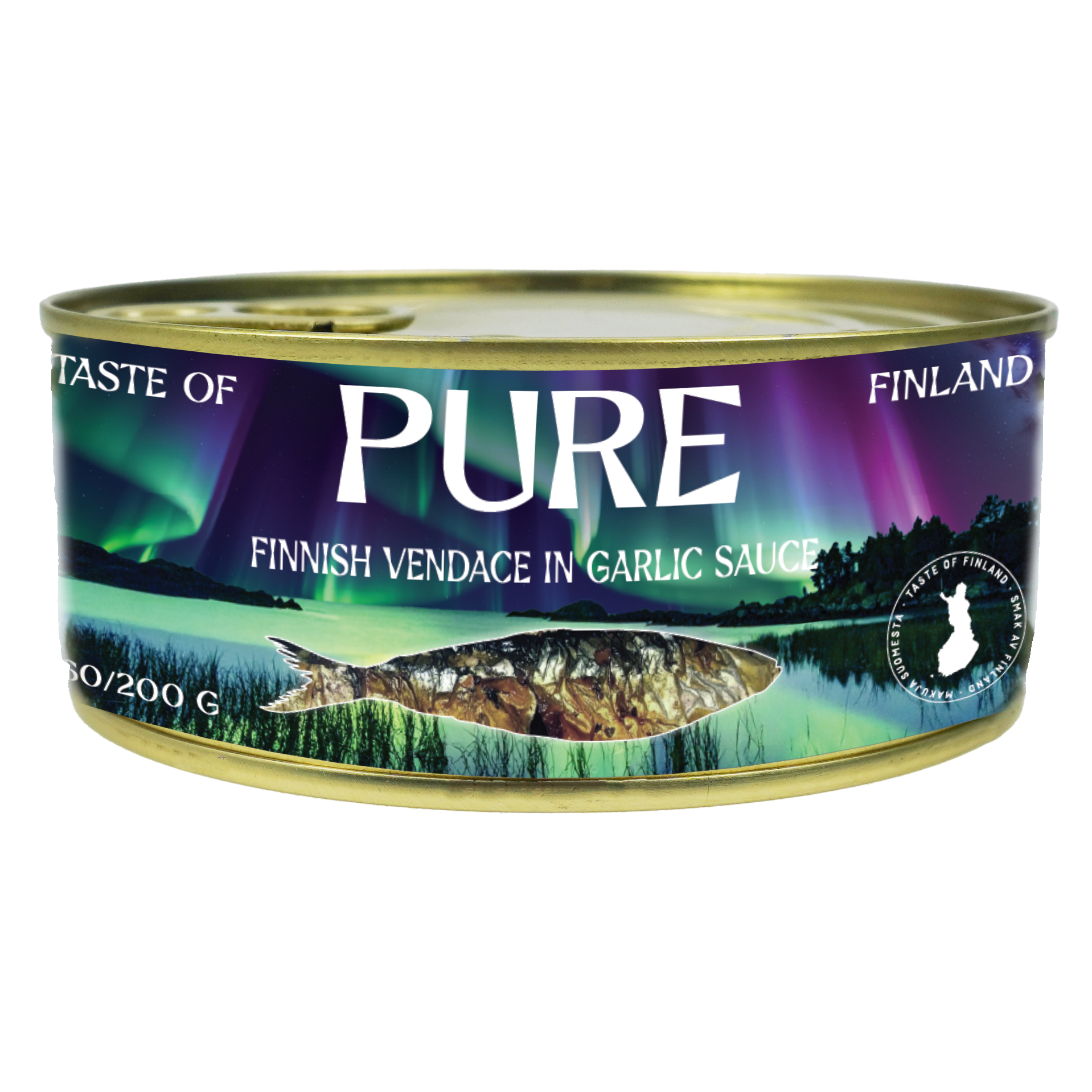 Pure Vendace In Garlic Sauce 160/200g