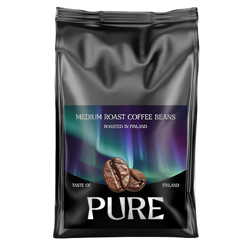 Pure Medium Roast Coffee Beans 250g
