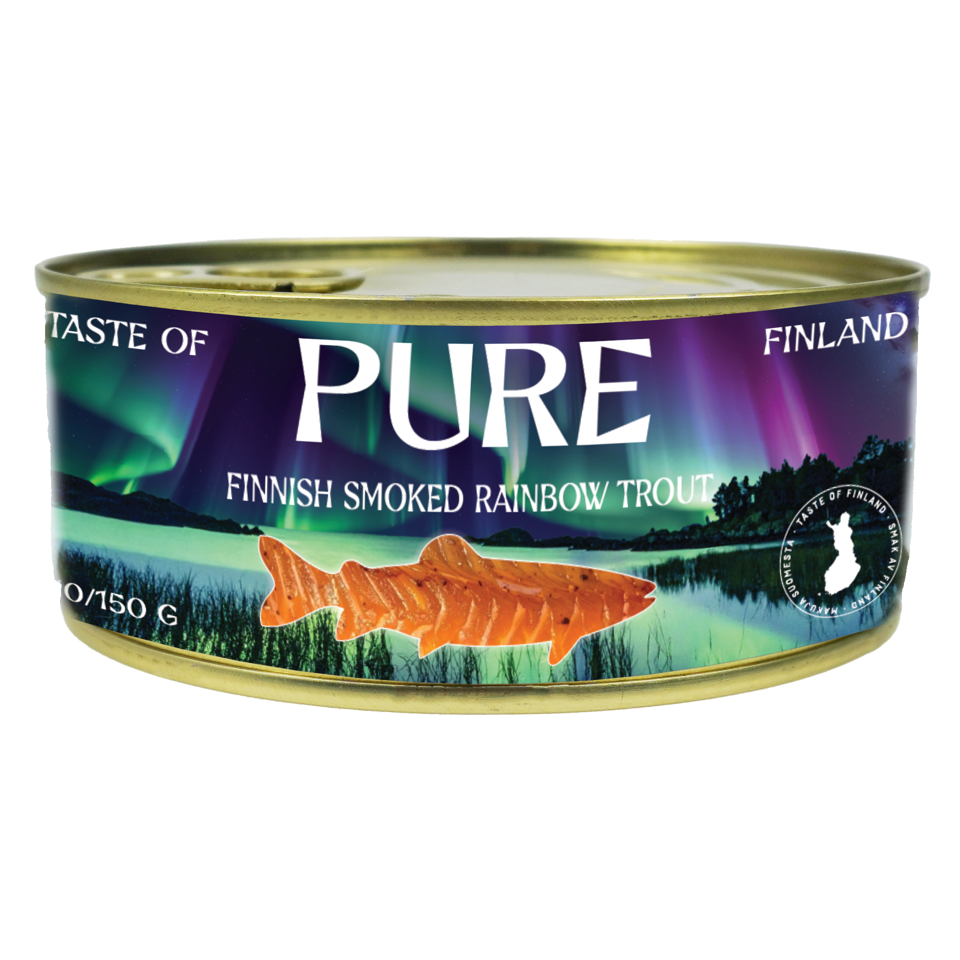 Pure Smoked Rainbow Trout 110/150g
