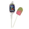Pure Watermelon Flavoured Salmiac Lollipop 12g